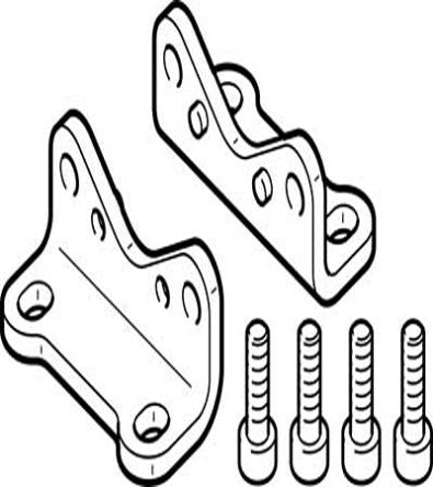 Festo Foot HP-80, For Use With Drives [HP-80]; 271-7218