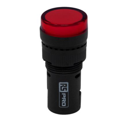 RS PRO, Panel Mount Red LED Pilot Light, 12V ac/dc [0]; 271-7476