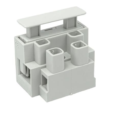 RS PRO Fused Terminal Block, 2-Way, 20A, 25mm Wire, Screw Down Termination [0]; 271-8280