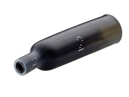 TE Connectivity Cable Boot Black, Irradiated Polyolefin Adhesive Lined, 7.4mm [EP8860-000]; 271-9060