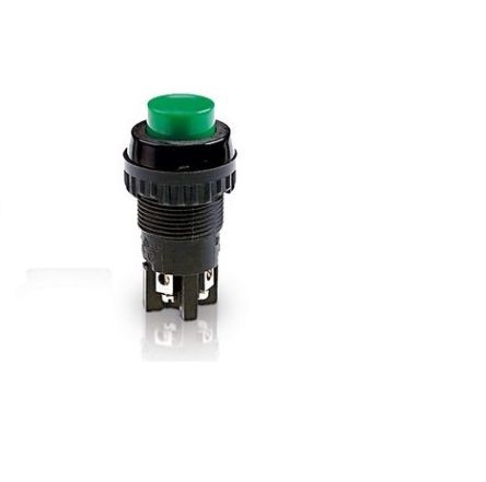 RAFI 1.01 Series Push Button, Momentary, Panel Mount, 22mm Cutout, 1NO + 1NC, 250V, IP40, IP65 [1.01.102.011/0104]; 271-9069