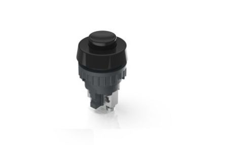 RAFI 1.1 Series Push Button, Momentary, Panel Mount, 19mm Cutout, SPST, 250V, IP40, IP65 [1.10.001.001/0104]; 271-9070