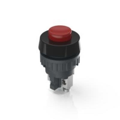 RAFI 1.1 Series Push Button, Momentary, Panel Mount, 19mm Cutout, 1 NC, 250V, IP40, IP65 [1.10.001.151/0301]; 271-9078
