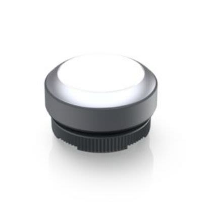 RAFI RAFIX 22 FS+ Series Push Button for Use with RAFIX FS Switching Element Universal PCB, White Light [1.30.270.021/2200]; 271-9133