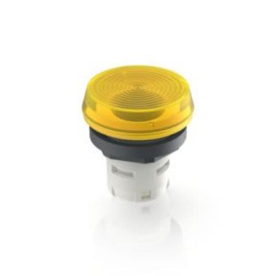 RAFI RAFIX 16 Series Lighting Unit for Use with Lamp Socket, RAFIX 16, Yellow Light [1.65.124.021/1403]; 271-9142