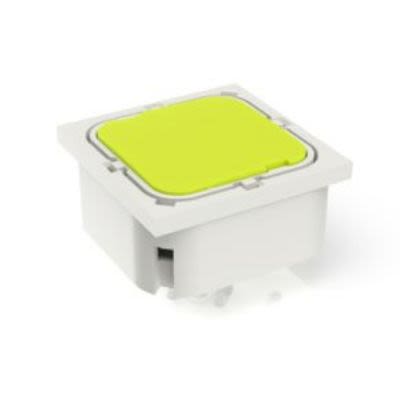 RAFI RF 19 Series Lighting Unit for Use with Keyboard, 35V, Yellow Light, 1 NO [3.14.002.013/0000]; 271-9148