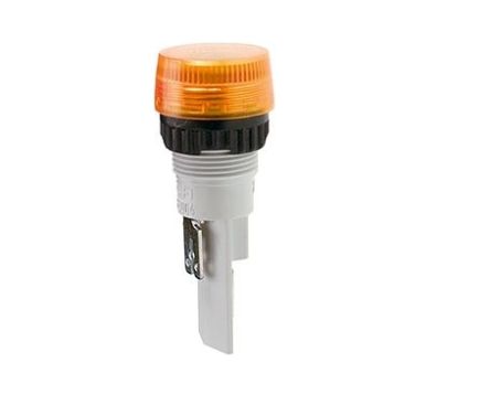 RAFI Push Button Lens for Use with Filament/Neon Lamp [5.49.227.004/1301]; 271-9244