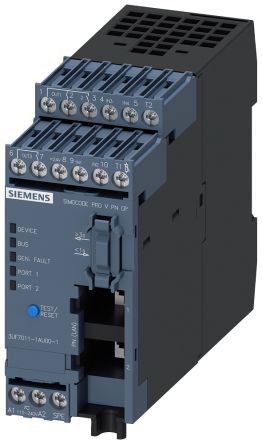 Siemens 4.8 W Motor Controller, 110 → 240 V ac/dc, 1 Phase, 370-570 A, Motor Managment Function, 240 V [3UF70111AU001]; 271-9546