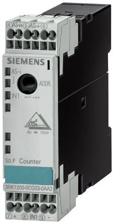 Siemens AS-I Counter Module Series Counter for Use with Higher Level Controller, DI [3RK12000CG030AA2]; 271-9976