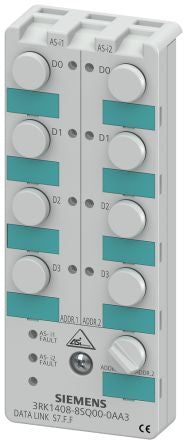 Siemens AS-I Series Digital I/O Module for Use with Data Coupler, Digital, Digital [3RK14088SQ000AA3]; 271-9986