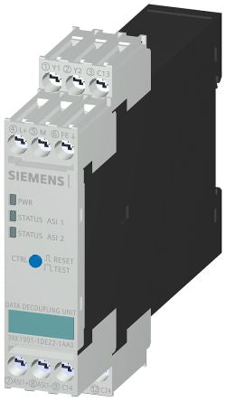 Siemens AS-I Data Decoupler Series Interface Module for Use with Control Cabinet, Voltage, Voltage [3RK19011DE221AA0]; 271-9990