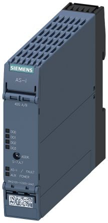 Siemens AS-I SlimLine Compact Series I/O module for Use with Control Cabinet, DQ [3RK21001CG002AA2]; 271-9998