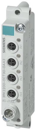 Siemens AS-I K20 Series Digital I/O Module for Use with Field Work, DQ, Digital [3RK21001CT300AA3]; 271-9999
