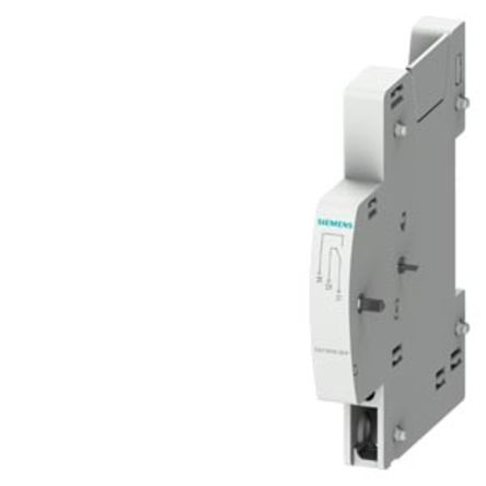 Siemens Auxiliary Switch Block, 1 Contact, 1CO, Mountable, SENTRON 5ST [5ST1010-0FP]; 272-0241