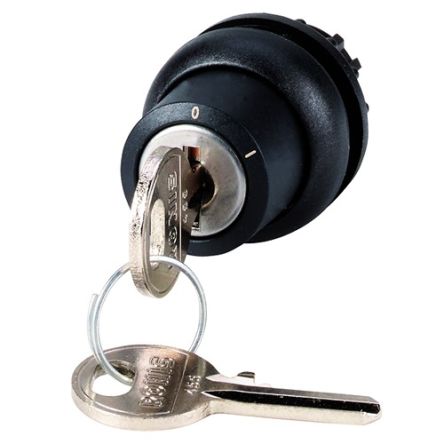 Eaton M22 2-position Key Switch Head, Maintained, 22.5mm Cutout [171151 M22-WRS-RS-A1]; 272-0607