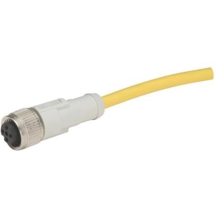 Eaton M12 Connection Cable, 250mm Cable Length [177306 CSAS6A6CY2203]; 272-0772