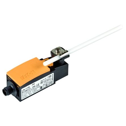 Eaton LS Safety Interlock Switch, Actuator Actuator Included, Plastic [178144 LS-11S/RR-M12A]; 272-1249