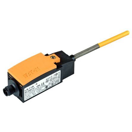 Eaton LS Safety Interlock Switch, 1NC, Actuator Actuator Included, Plastic [178145 LS-11S/S-M12A]; 272-1250