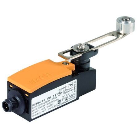 Eaton LS Safety Interlock Switch, 1NC, Actuator Actuator Included, Plastic [184924 LS-11/MRLA-M12A]; 272-1320