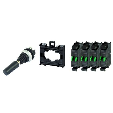 Eaton 2-Axis Joystick Lever, Momentary, IP66 400 V, 415 V [184958 M22-WJS4-4CK10-BVP]; 272-1322