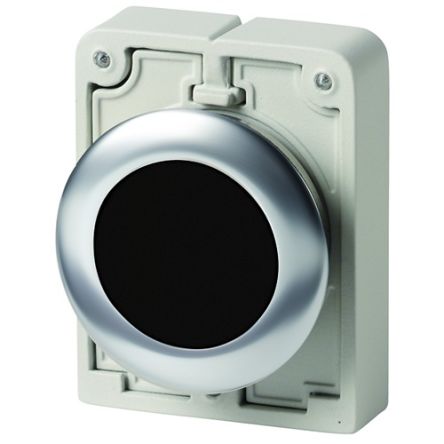 Eaton Push Button Switch, Momentary, Panel Mount, 30.5mm Cutout, IP66, IP67, IP69 [188084 M30I-FD-S]; 272-1376