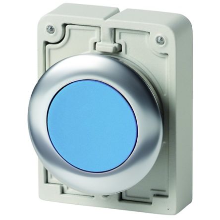Eaton Push Button, Momentary, Panel Mount, 30.5mm Cutout, IP66, IP67, IP69 [188089 M30I-FD-B]; 272-1380