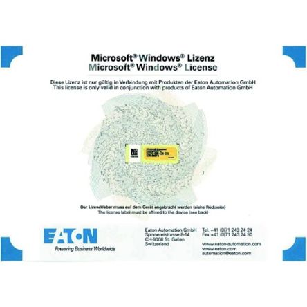 Eaton XV Series License [197895 LIC-OS-C7-P]; 272-1420