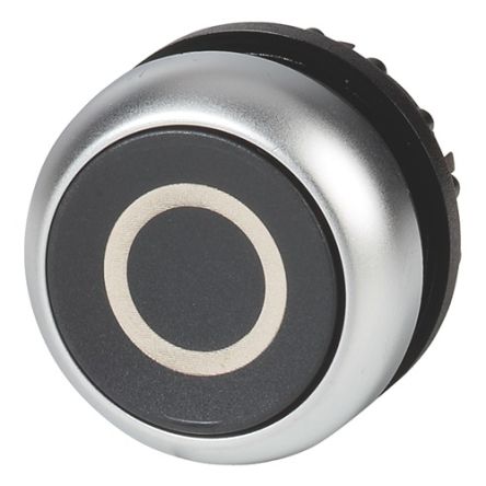 Eaton Push Button, Latching, Panel Mount, 22.5mm Cutout, IP66, IP67, IP69K [216632 M22-DR-S-X0]; 272-2173