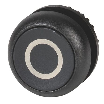 Eaton M22 Series Push Button, Latching, Panel Mount, 22.5mm Cutout, IP66, IP67, IP69K [216633 M22S-DR-S-X0]; 272-2174