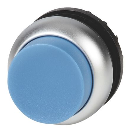 Eaton Push Button, Latching, Panel Mount, 22.5mm Cutout, IP66, IP67, IP69K [216673 M22-DRH-B]; 272-2186