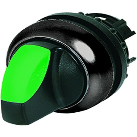Eaton Toggle Selector Switch - 22.5mm Cutout Diameter, Illuminated 2 Positions [216828 M22S-WRLK-G]; 272-2226