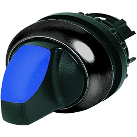 Eaton Toggle Selector Switch - 22.5mm Cutout Diameter, Illuminated 3 Positions [216842 M22S-WLK3-B]; 272-2231