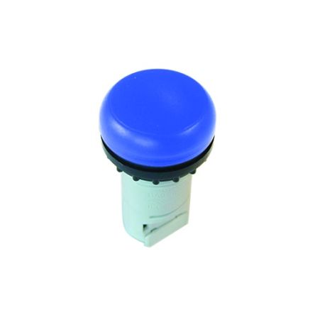 Eaton, Panel Mount Blue Indicator, 22.5mm Cutout, IP66, IP67, IP69K, Round, 250V [216911 M22-LC-B]; 272-2255