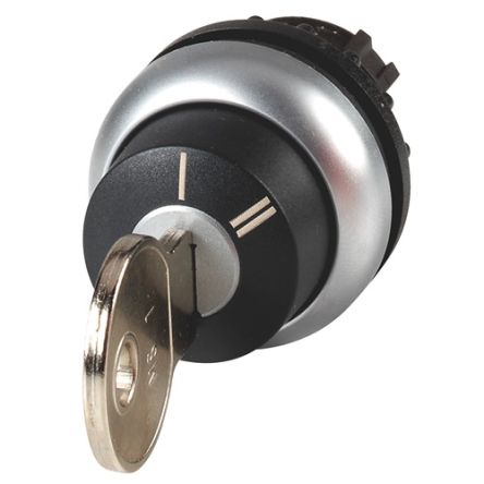Eaton M22 2-position Key Switch Head, Maintained, 22.5mm Cutout [228026 M22-WRS-X95]; 272-2306