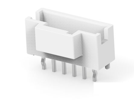 TE Connectivity GRACE INERTIA 2.0 Series Vertical Board PCB Header, 6 Contact(s), 2 mm Pitch, 1 Row(s), Shrouded [1-2232826-6]; 272-2652