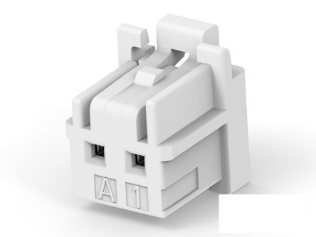 TE Connectivity, SGI2.0 Plug Connector Housing, 2mm Pitch, 2 Way, 1 Row Vertical [1-2232979-2]; 272-2668