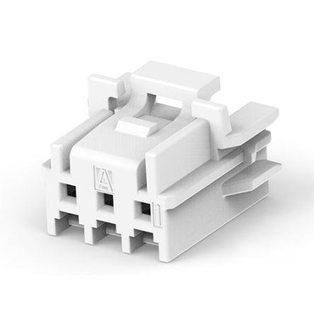 TE Connectivity, SGI2.0 Plug Connector Housing, 2mm Pitch, 3 Way, 1 Row [1-2350224-3]; 272-2695