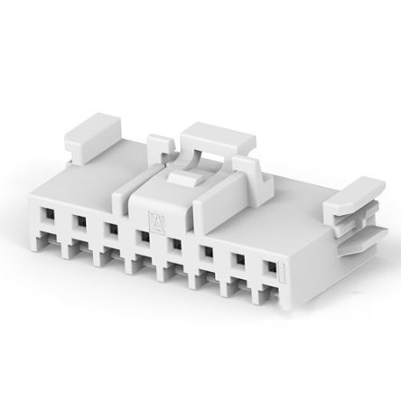 TE Connectivity, SGI2.0 Plug Connector Housing, 2mm Pitch, 8 Way, 1 Row [1-2350224-8]; 272-2703