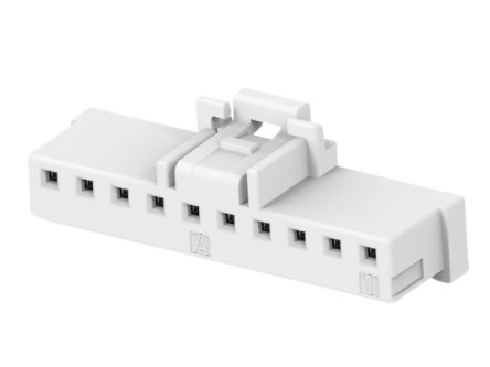 TE Connectivity, SGI2.0 Plug Connector Housing, 2mm Pitch, 10 Way, 1 Row Vertical [2-2232979-0]; 272-2711