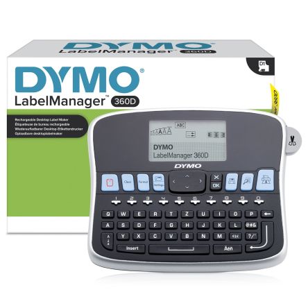 Dymo LabelManager 360D Label Printer, 12mm Max Label Width, Euro Plug [S0879520]; 272-2770