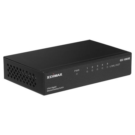 Edimax GS-1005E, Unmanaged 5 Port Gigabit Switch [GS-1005E]; 272-3469