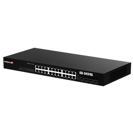 Edimax GS-5424G, Smart 24 Port Gigabit Switch, UK [GS-5424G]; 272-3482