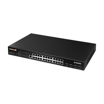 Edimax GS-5424PLX, Smart 24 Port Gigabit Switch With PoE [GS-5424PLX]; 272-3484