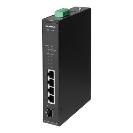 Edimax IGS-1105P, Unmanaged 5 Port Ethernet Switch With PoE [IGS-1105P]; 272-3488