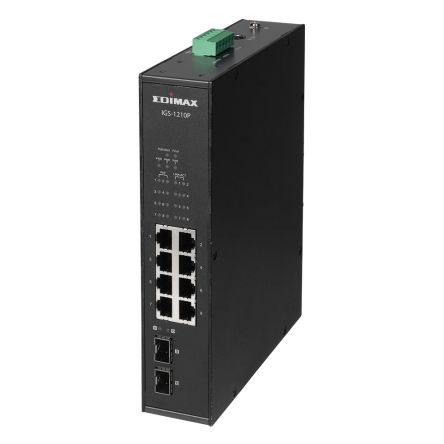 Edimax IGS-1210P, Unmanaged 10 Port Gigabit Switch With PoE [IGS-1210P]; 272-3489