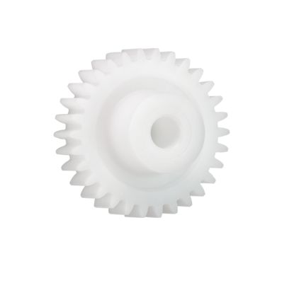 Igus Iguform S270 18 Teeth Spur Gear, 0.5 Module, 4mm Bore Diam, 9mm Pitch Diam, 7.8mm Hub Diam [S270GM-ST-050-018-00-040-R]; 272-3537