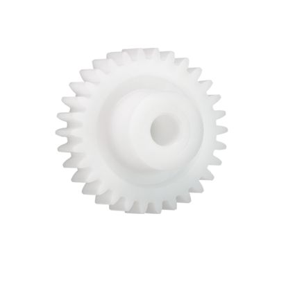 Igus Iguform S270 38 Teeth Spur Gear, 0.5 Module, 4mm Bore Diam, 19mm Pitch Diam, 12mm Hub Diam [S270GM-ST-050-038-00-040-R]; 272-3552