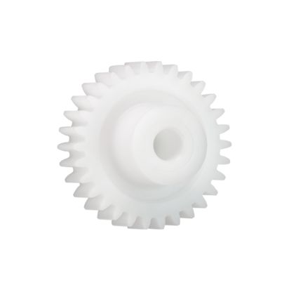 Igus Iguform S270 12 Teeth Spur Gear, 0.7 Module, 3mm Bore Diam, 8.4mm Pitch Diam, 6mm Hub Diam [S270GM-ST-070-012-00-030-R]; 272-3573