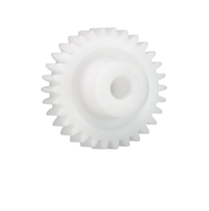 Igus Iguform S270 26 Teeth Spur Gear, 0.7 Module, 6mm Bore Diam, 18.2mm Pitch Diam, 9mm Hub Diam [S270GM-ST-070-026-00-060-R]; 272-3587