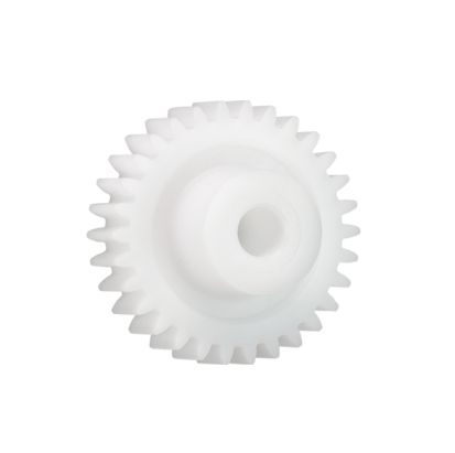 Igus Iguform S270 32 Teeth Spur Gear, 0.7 Module, 6mm Bore Diam, 22.4mm Pitch Diam, 12mm Hub Diam [S270GM-ST-070-032-00-060-R]; 272-3591